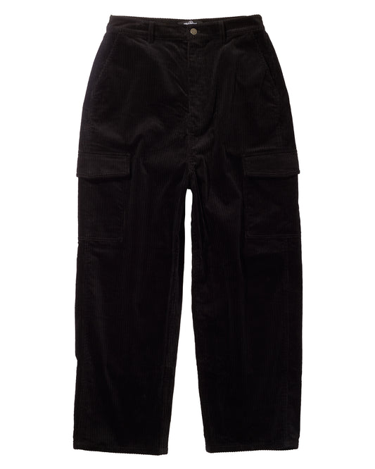 Black Taro Cord Pants