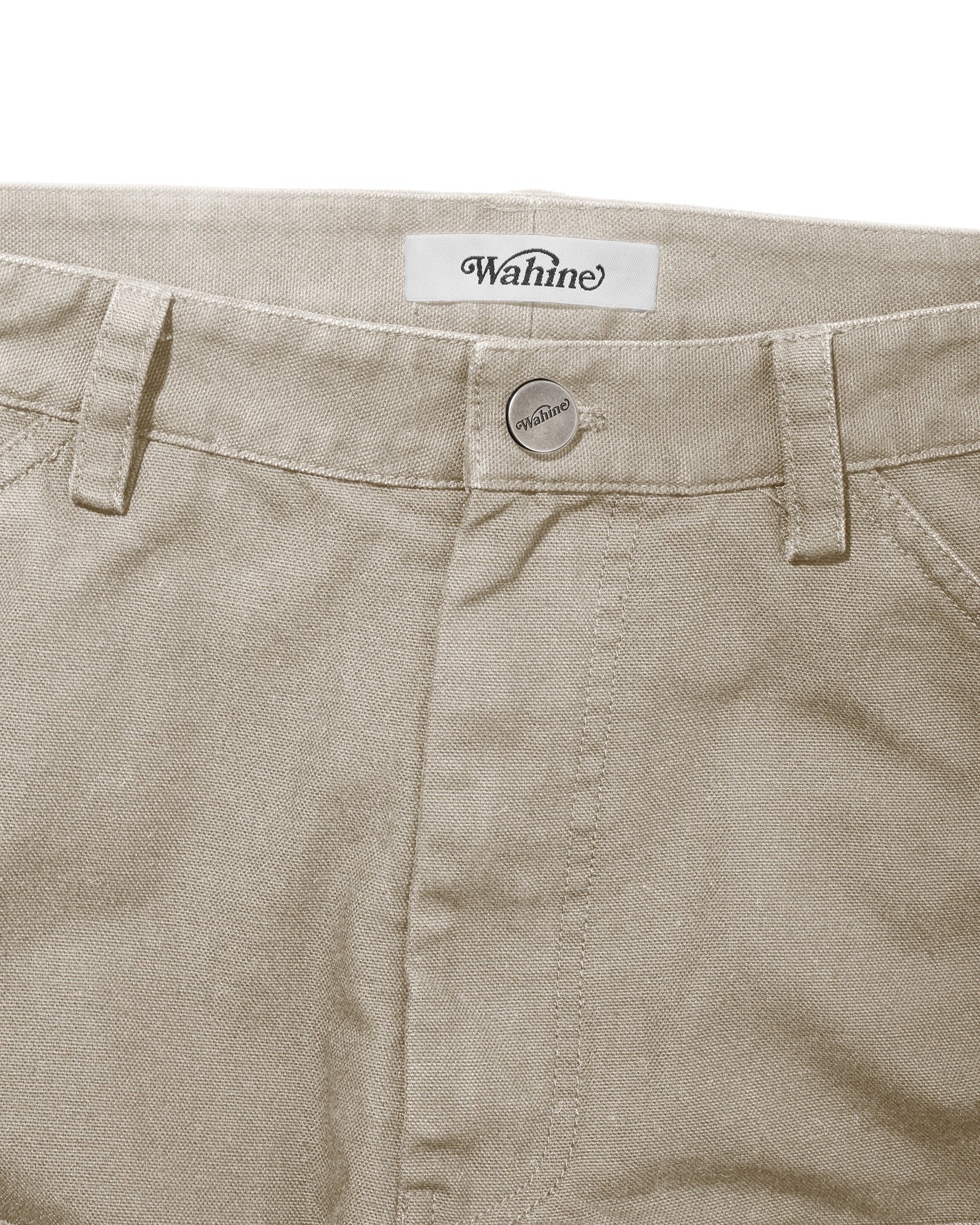 Beige Sugar Cane Workwear Pants