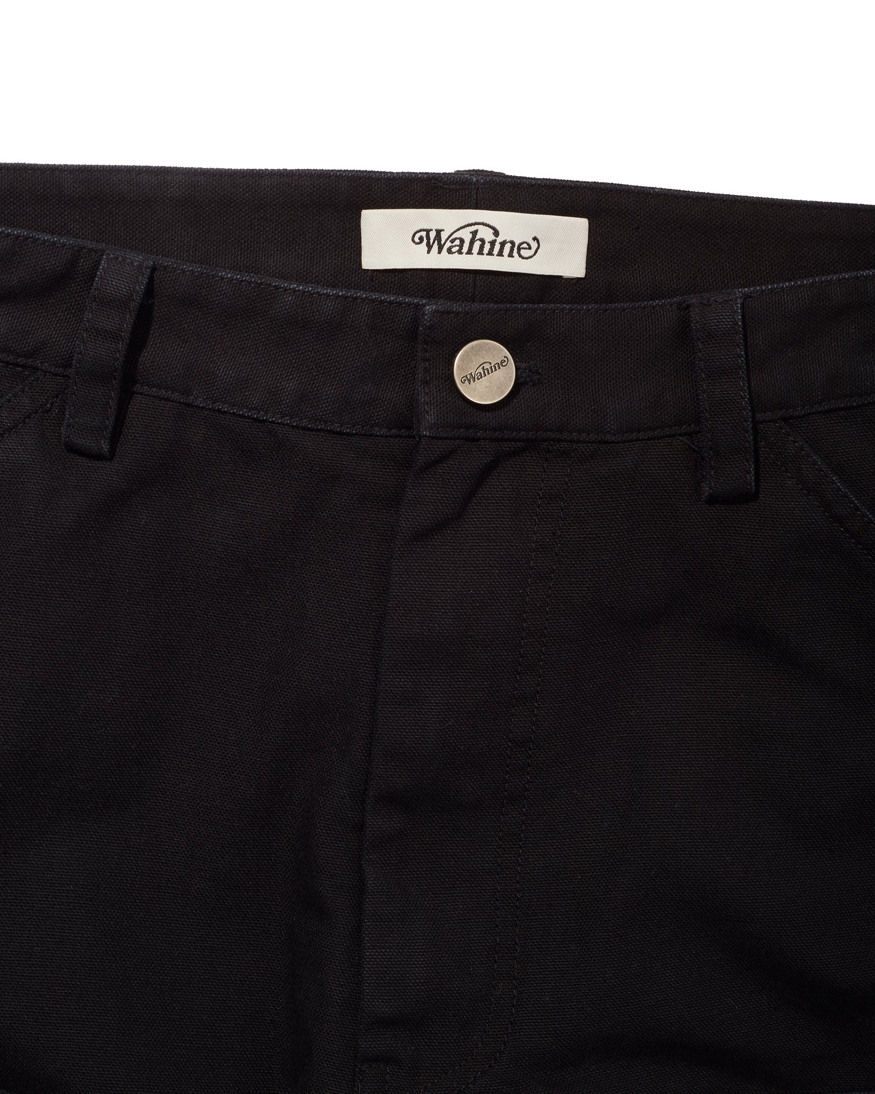 Black Sugar Cane Workwear Pants | Wahine NYC