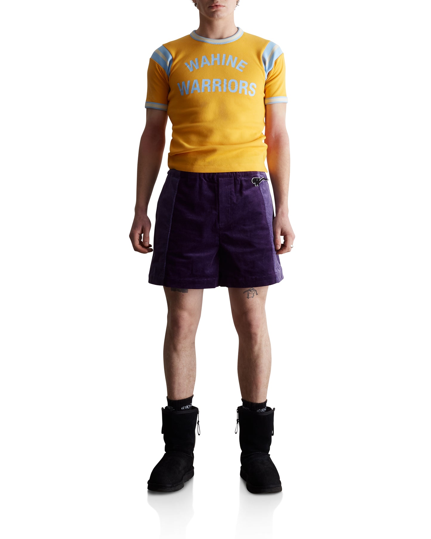 Purple Varsity Shorts